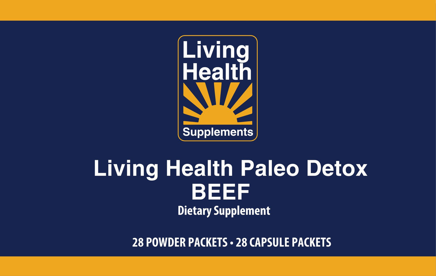 Living Health Paleo Detox Beef - Living Health Market